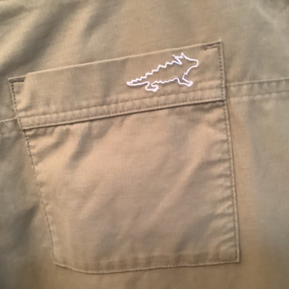 Horny Toad Shorts Women’s Size 12 Cotton, Zipper, Pockets High Waist Tan - Picture 3 of 12